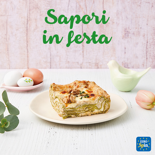 Lasagne con sugo di noci e crescenza